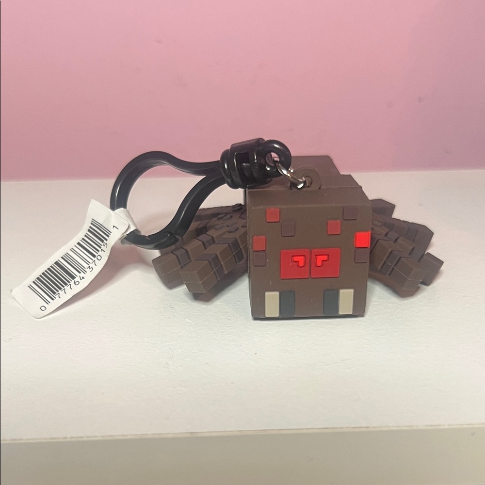 Minecraft Spider Keychain